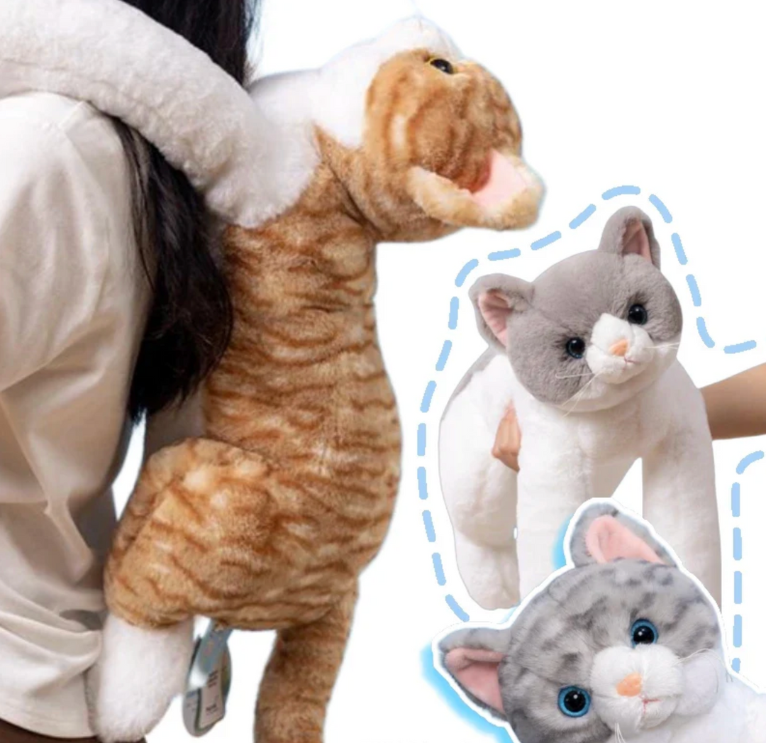 CatCuddle Weighted Cat Plush Toy — Calming Modern Comfort