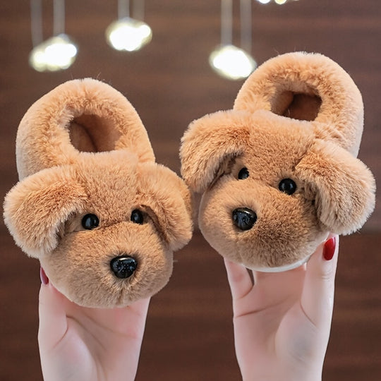 PawBuddy Cozy Pup Kids Slippers — Warm Safe Quality