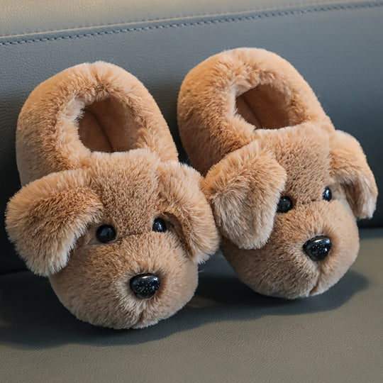 PawBuddy Cozy Pup Kids Slippers — Warm Safe Quality