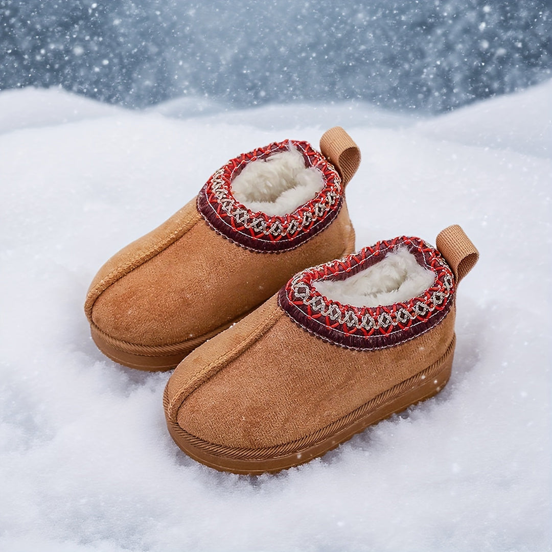 SnugPaw Modern Step Baby Boots — Warm Comfort for Toddlers