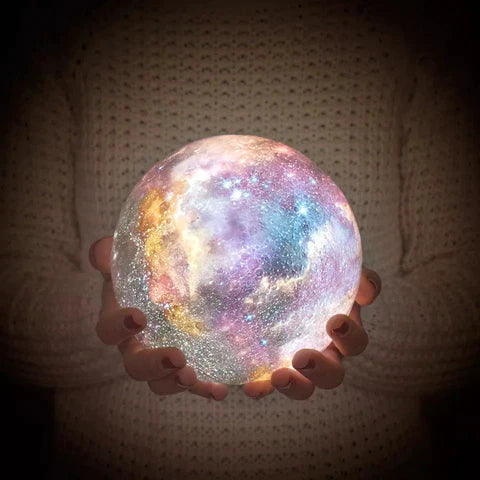 DreamGlow Orbit Night Light Projector — Kids Star Lamp Calm Sleep