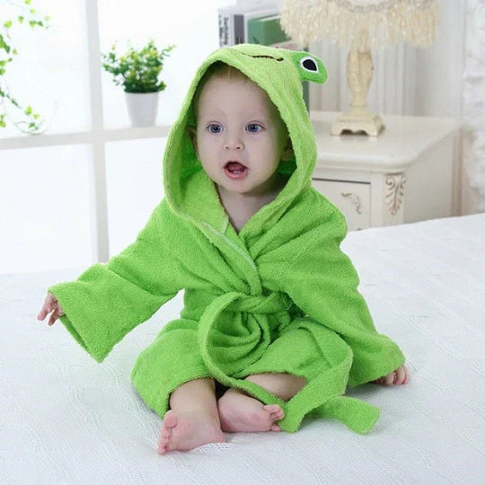 SnuggleDry Kids Bathrobe — Clean Hooded Quality After Bath