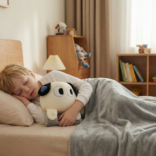 LumiNap Puppy Plush Blanket Buddy - Kids Plush Toy Modern Quality