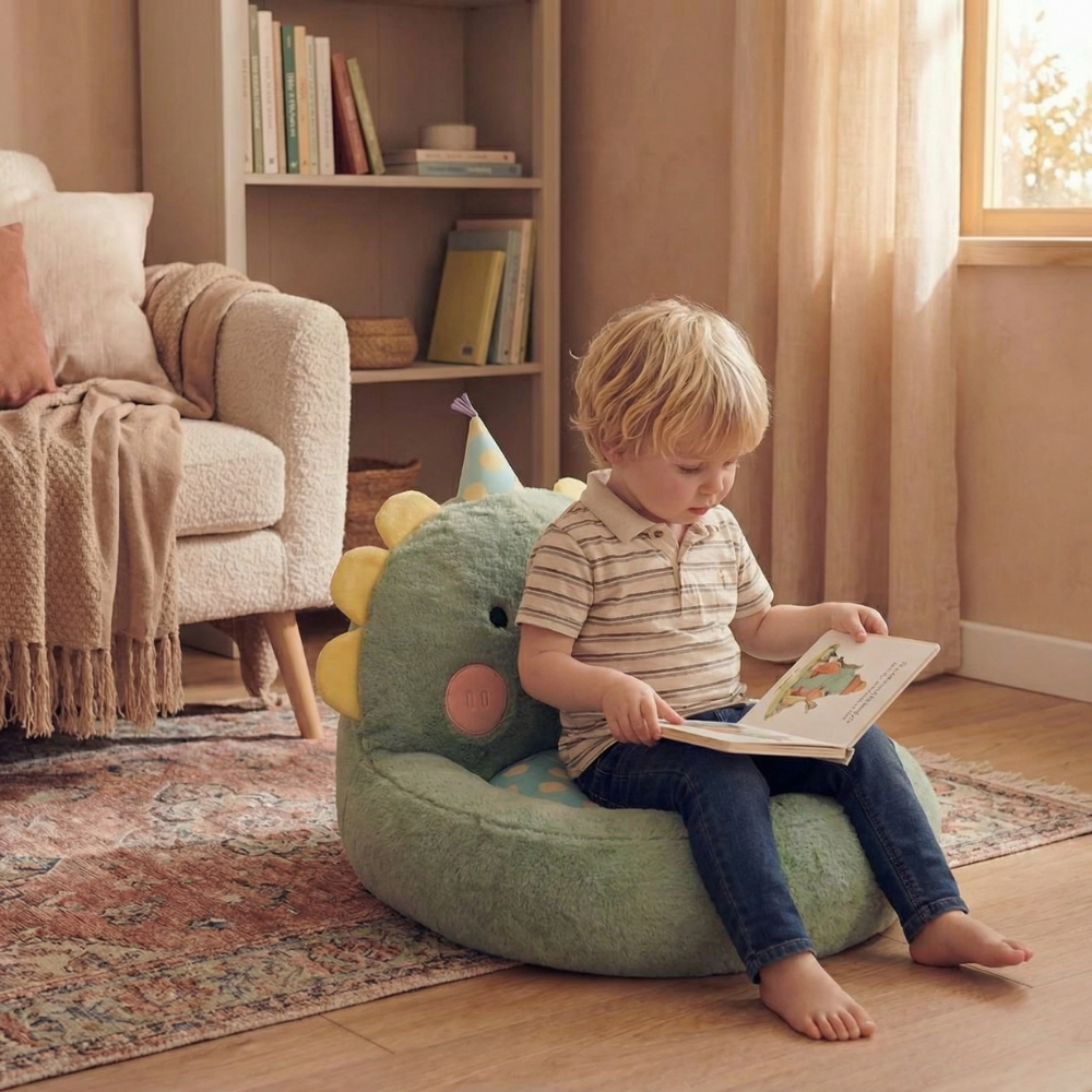 DinoNest Cushion Plush Toy — Modern Quality for Kids