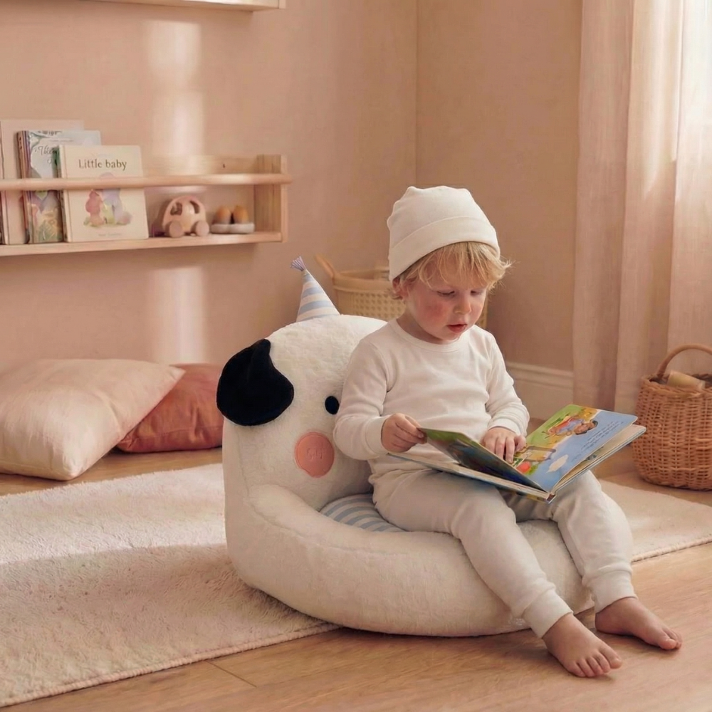 Cozy Pup Cushion Dog Plush Toy — Clean Quality for Kids