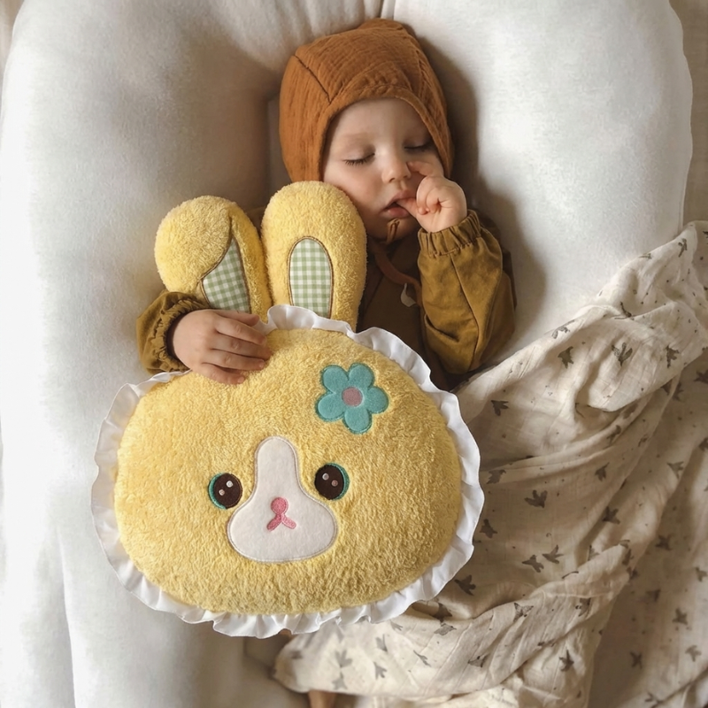 Sunny Nest Rabbit Baby Plush Toy — Clean Quality Companion
