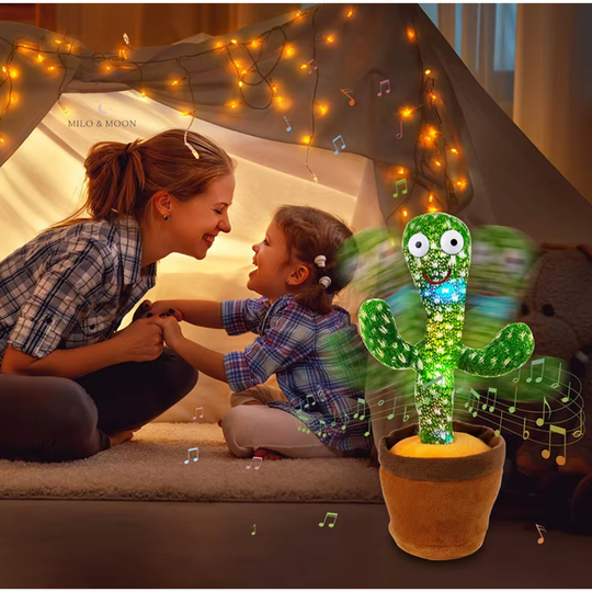 CactusTalk Plush Toy – Talking Dancing Cactus for Kids Modern Fun