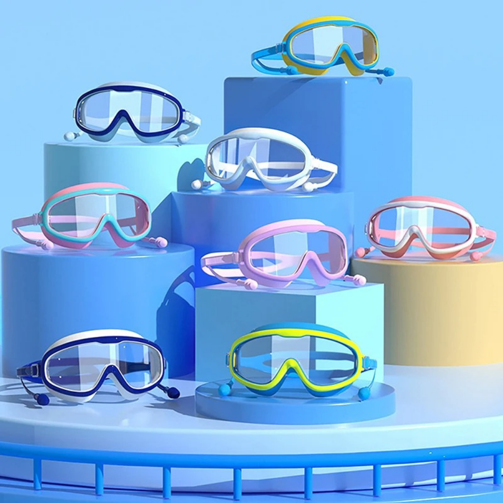 ClearWave Kids Swim Goggles — Leakproof Comfort for Clear Vision