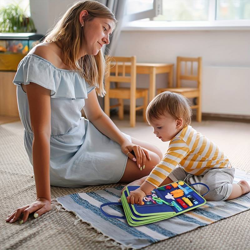 SkillTales Montessori Busy Book for Kids — Calm Learning Fun