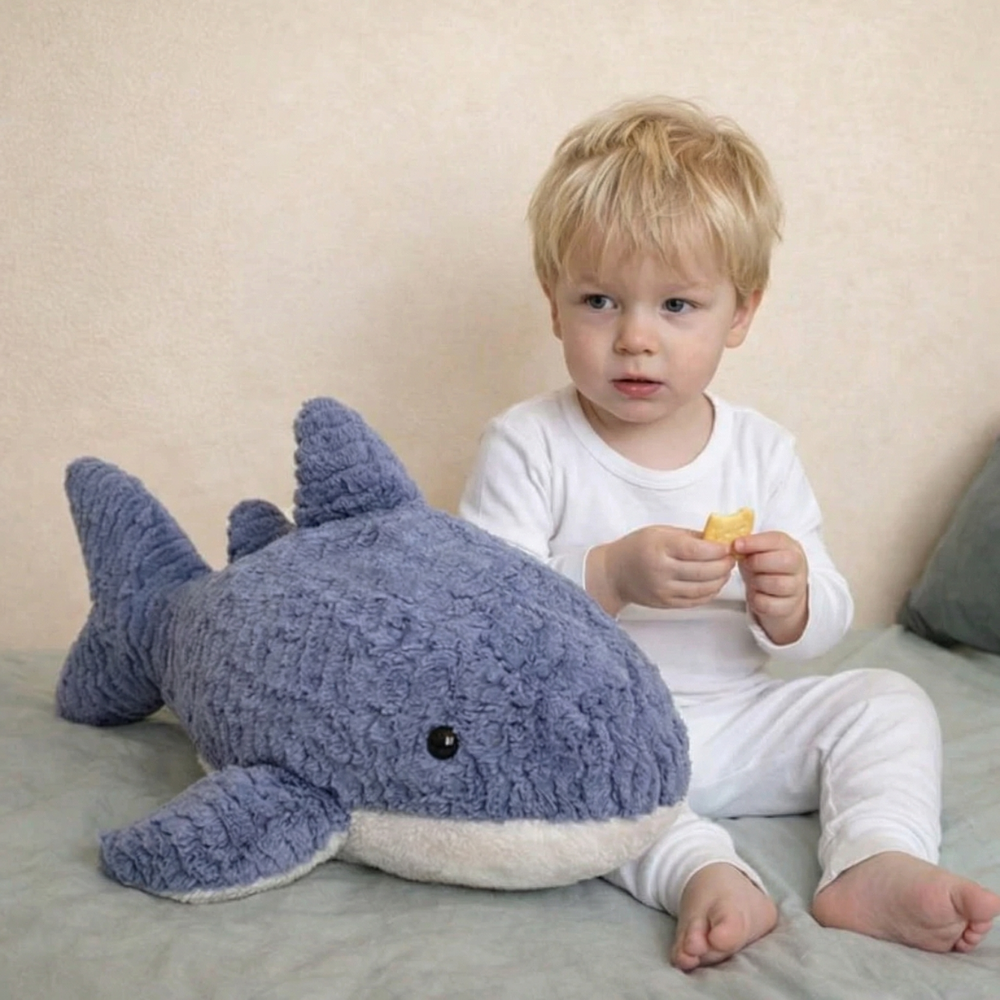 OceanBuddy Plush Shark Toy  — Clean Calming Quality