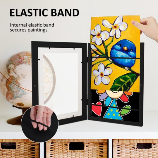 BrightNest Kids Artwork Frame — Organized Creative Display