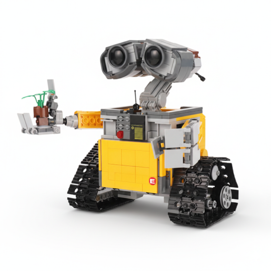 WallBot 687-Piece Robot Building Set Kids Construction Toy — Focus & Creative Play