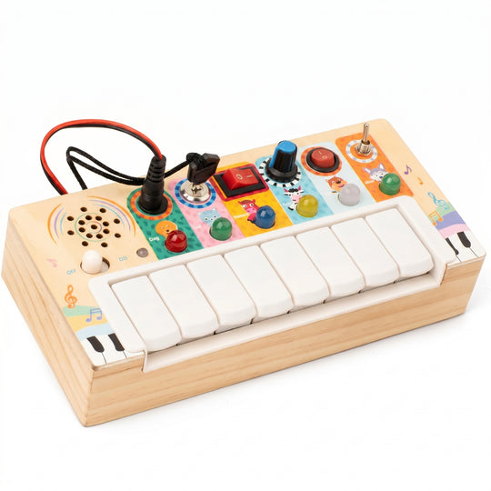 BrightPath Montessori Baby Toy Set — Calm Learning Play