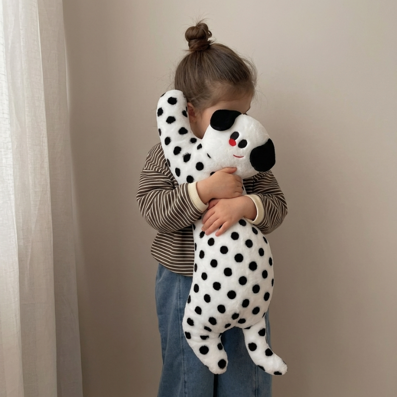 Dalmatian Plush Dog Toy for Kids — Clean Calming Quality Companion