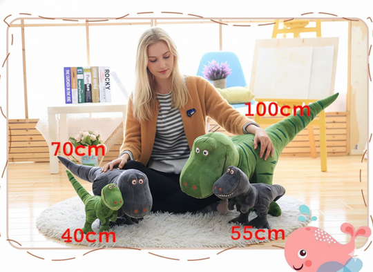 Cicimi DinoSnug T-Rex Plush Toy — Soft Comfort for Kids