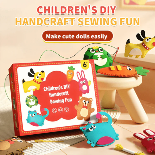 Cicimi TinyStitch 3D Sewing Craft Kit for Kids — Calm Creative Fun