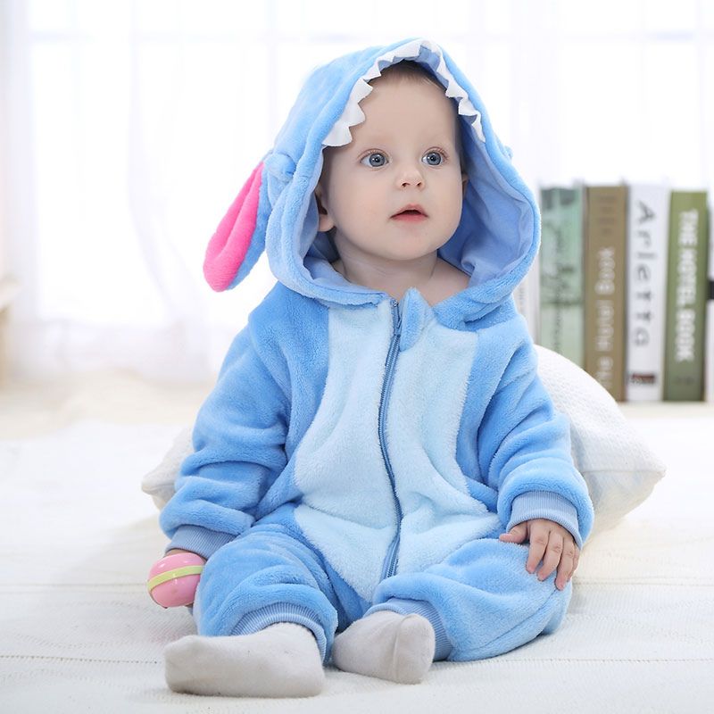 SnuggleSafari Animal Romper Baby Onesie — Modern Comfort