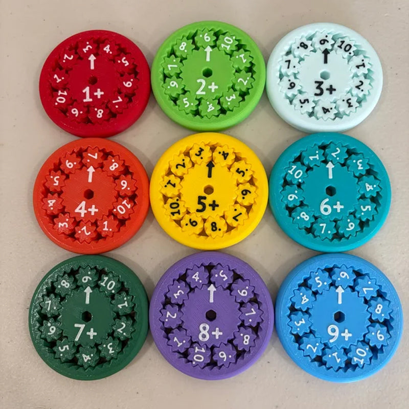 NumiSpin Learning Fidget Toy — Calm Focus Math Fun