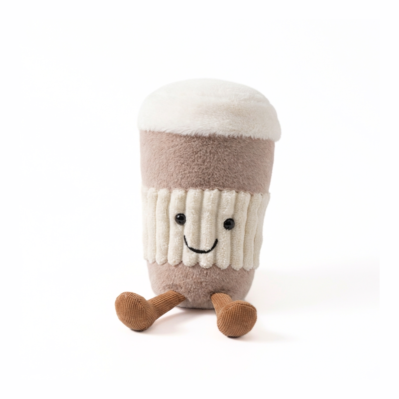 Cicimi CafeBuddy Cozy Cup Plush Toy — Clean Calming Comfort