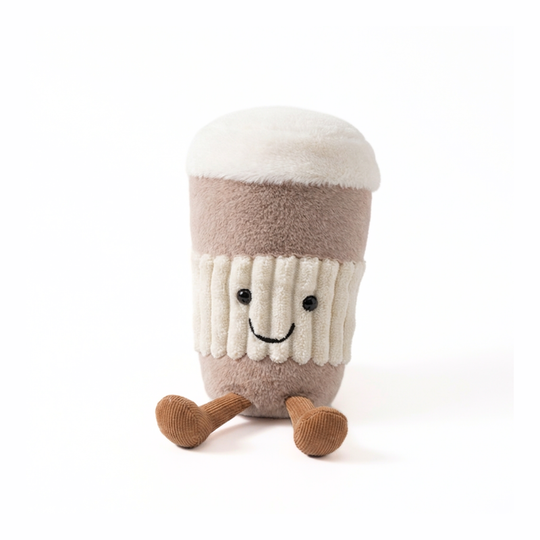 Cicimi CafeBuddy Cozy Cup Plush Toy — Clean Calming Comfort
