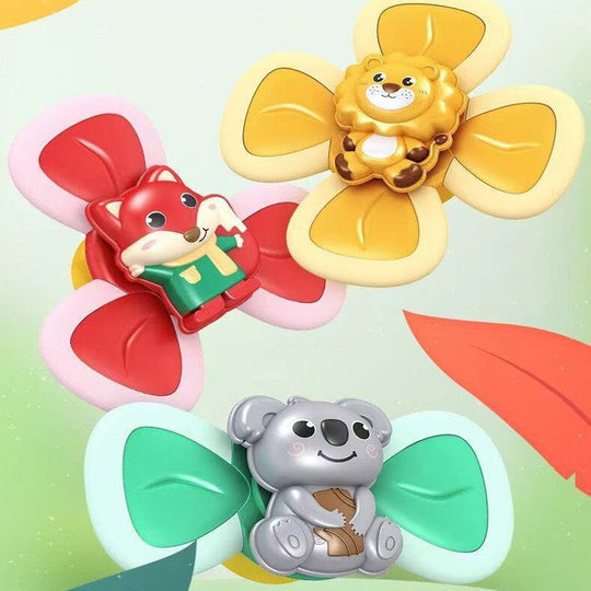 TwirlNest Baby Spinner Suction Toy Set — Calm Sensory Play