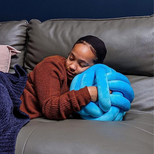 Plush Knot Pillow — Soft Huggable Cushion | 9" / 11"