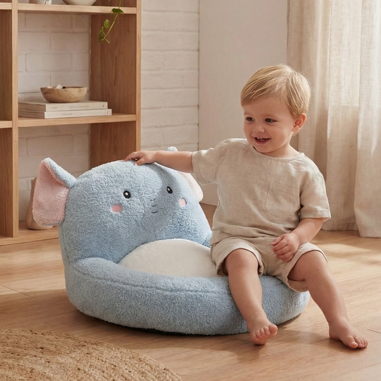 EllieNest Elephant Plush Toy — Modern Quality  Companion for Kids