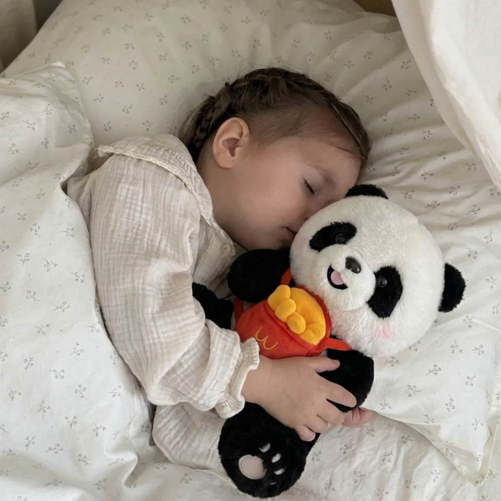 SnuggleBites Panda Plush Toy — Clean Quality Companion