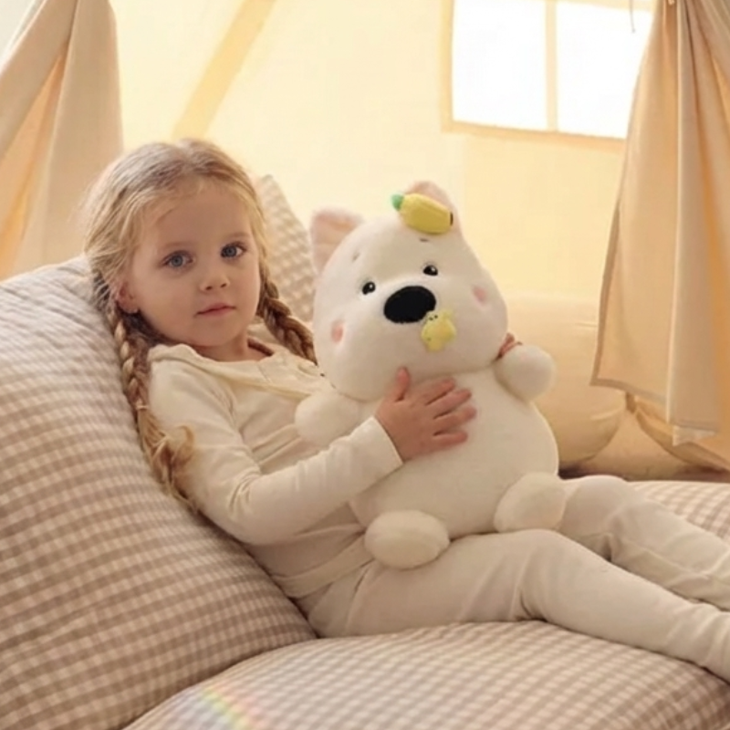 Arctic Pup Cuddle Plush Toy  — Modern Quality for Kids