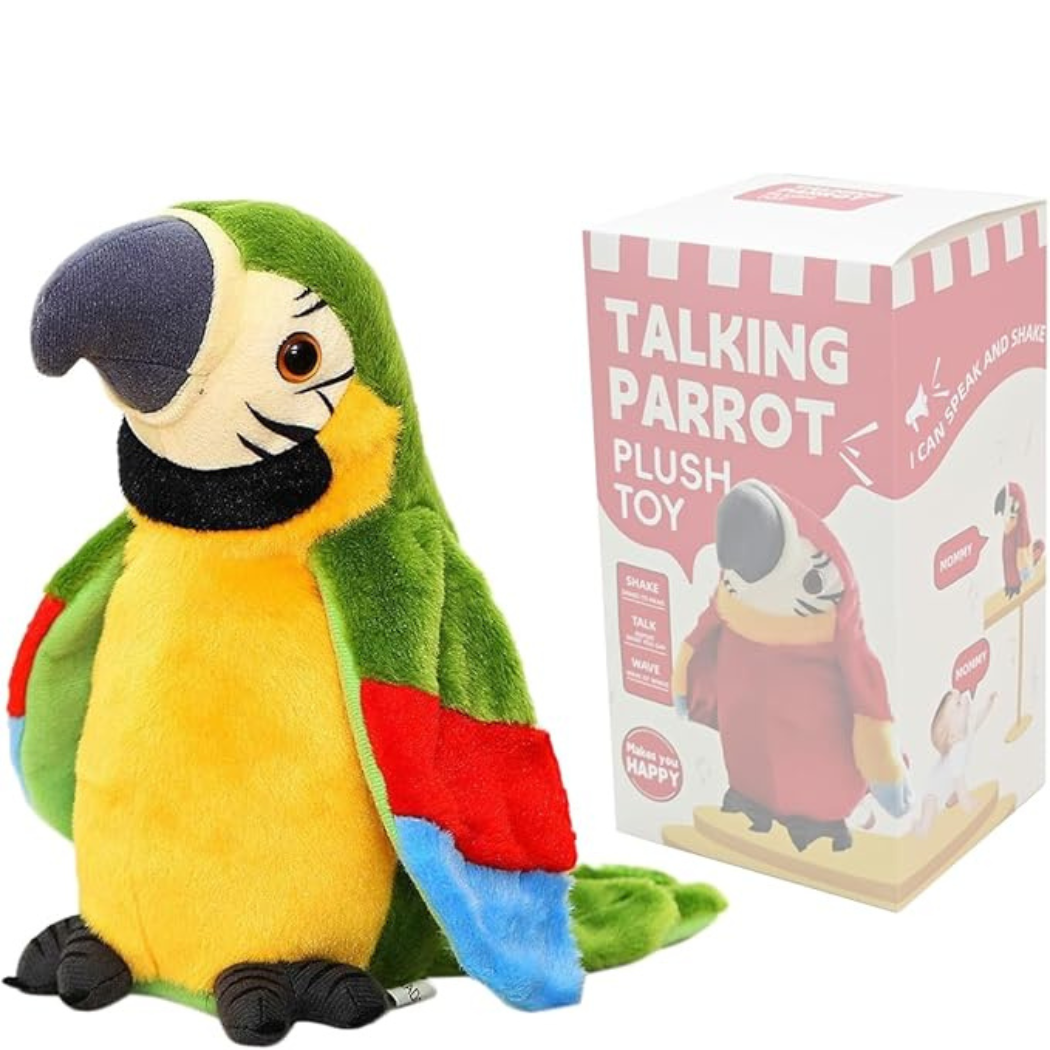 EchoBird Talking Parrot Plush Toy — Soft Comfort & Fun