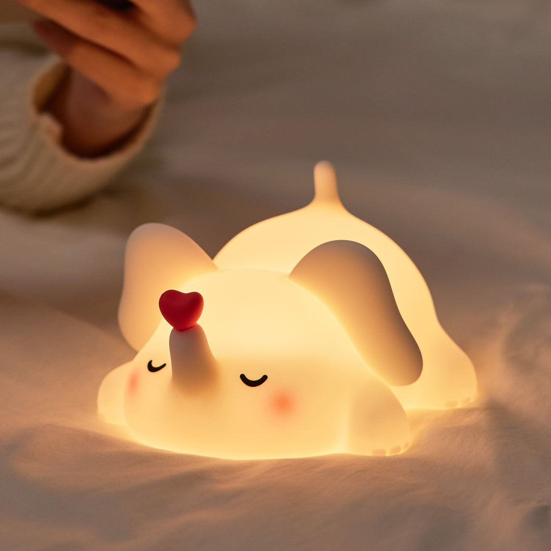 EllieGlow Elephant Baby Night Light — Clean, Calming Bedtime Comfort
