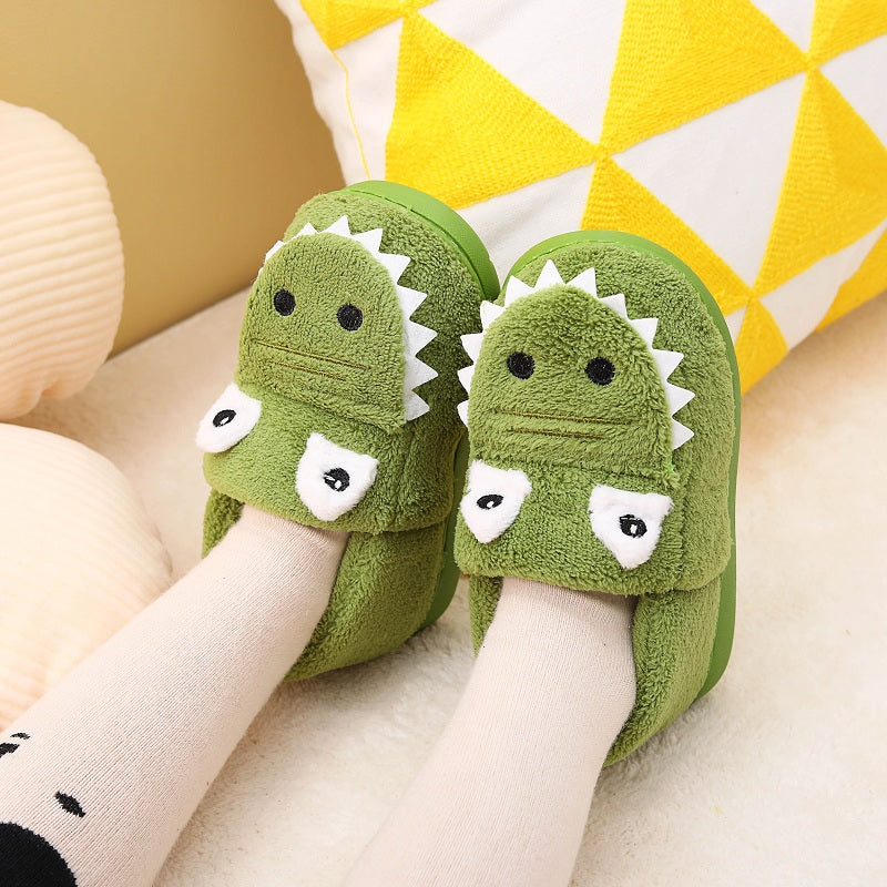 CrocCuddle Plush Crocodile Kids Slippers — Modern Warm Quality