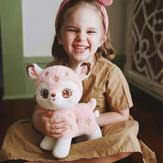 Elodie Gentle Deer Plush Toy — Modern Calming Quality