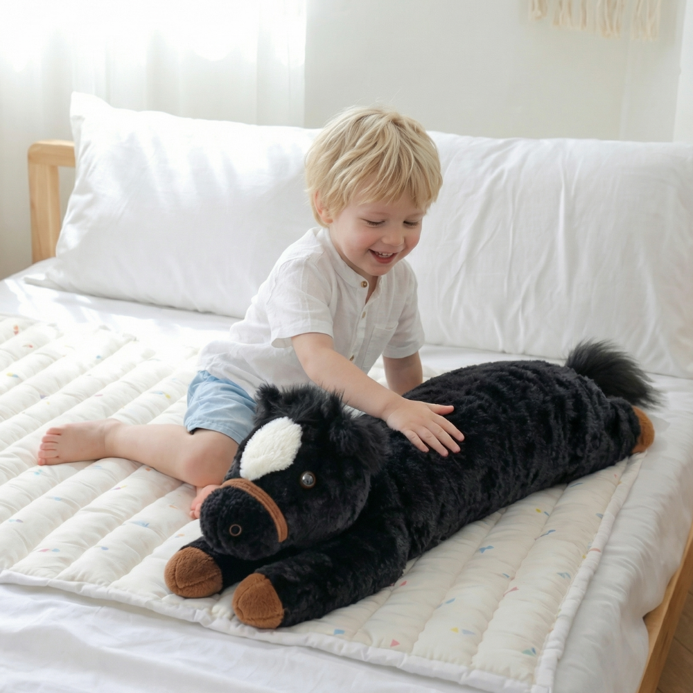 Cicimi DreamRest Horse Plush Toy — Clean, Modern Comfort for Kids