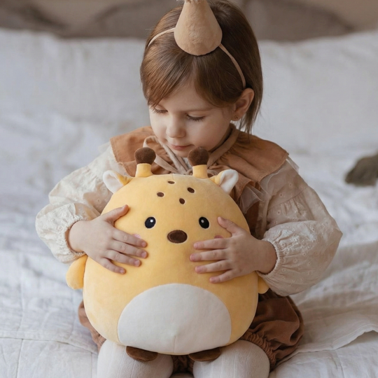MeadowFawn Deer Plush Toy — Clean Calming Quality for Kids