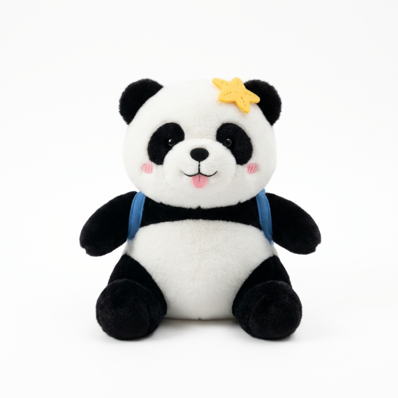 Moira Cozy Ring Panda Plush Toy — Clean Quality Companion