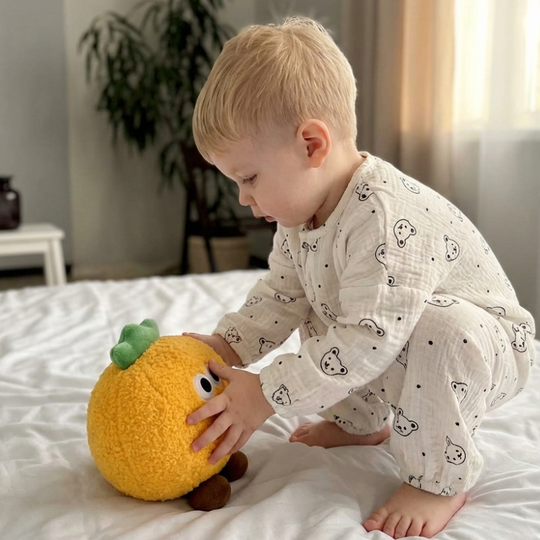 SunnyPine Cuddle Pineapple Plush Toy — Modern Quality Friend