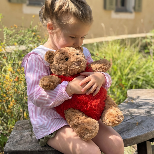 DressyCuddle – Teddy Bear Plush with Soft Outfit Design