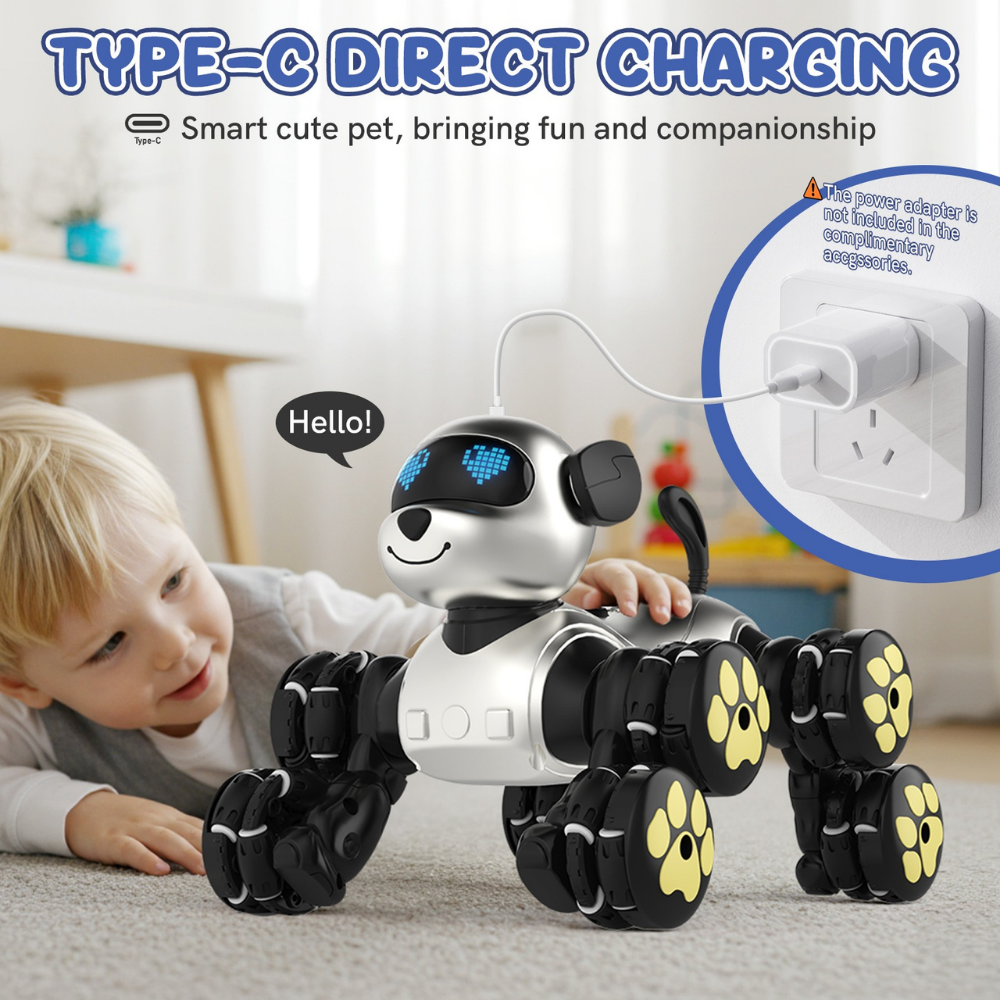 CyberPup Smart Robot Dog Toy — Interactive Play & Learning Fun
