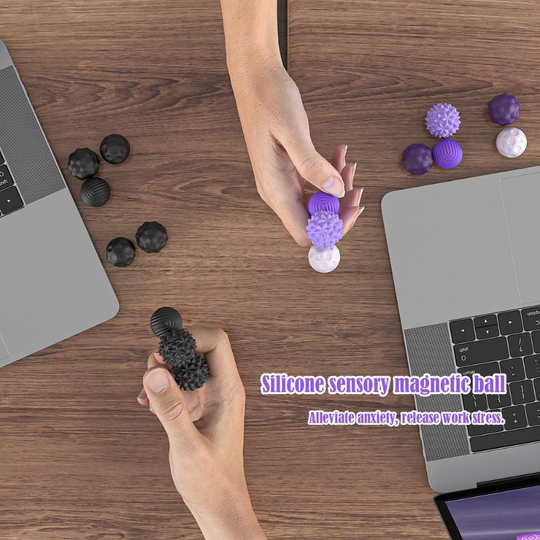 MagnaFidget – Magnetic Sensory Fidget Ball Set