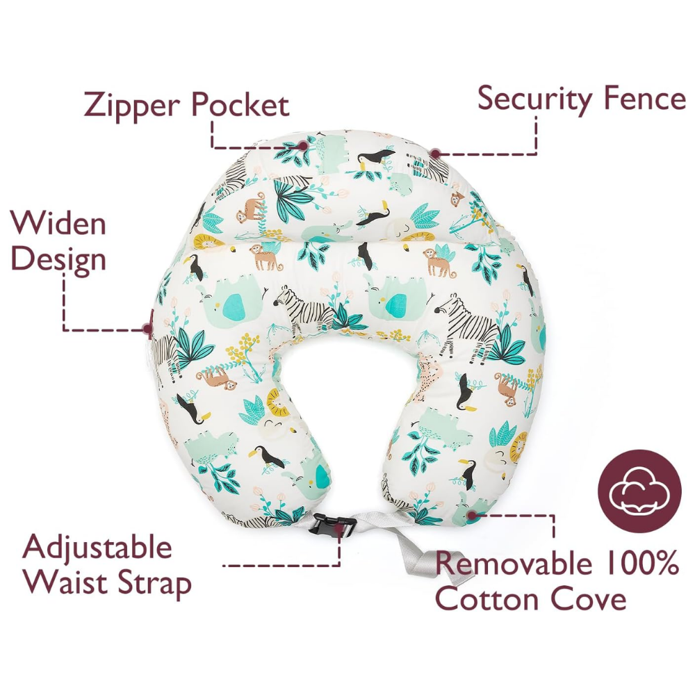 CuddleEase Baby Feeding Pillow Nursing Pillow — Secure Quality