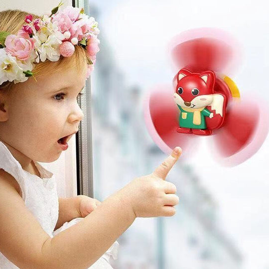 TwirlNest Baby Spinner Suction Toy Set — Calm Sensory Play