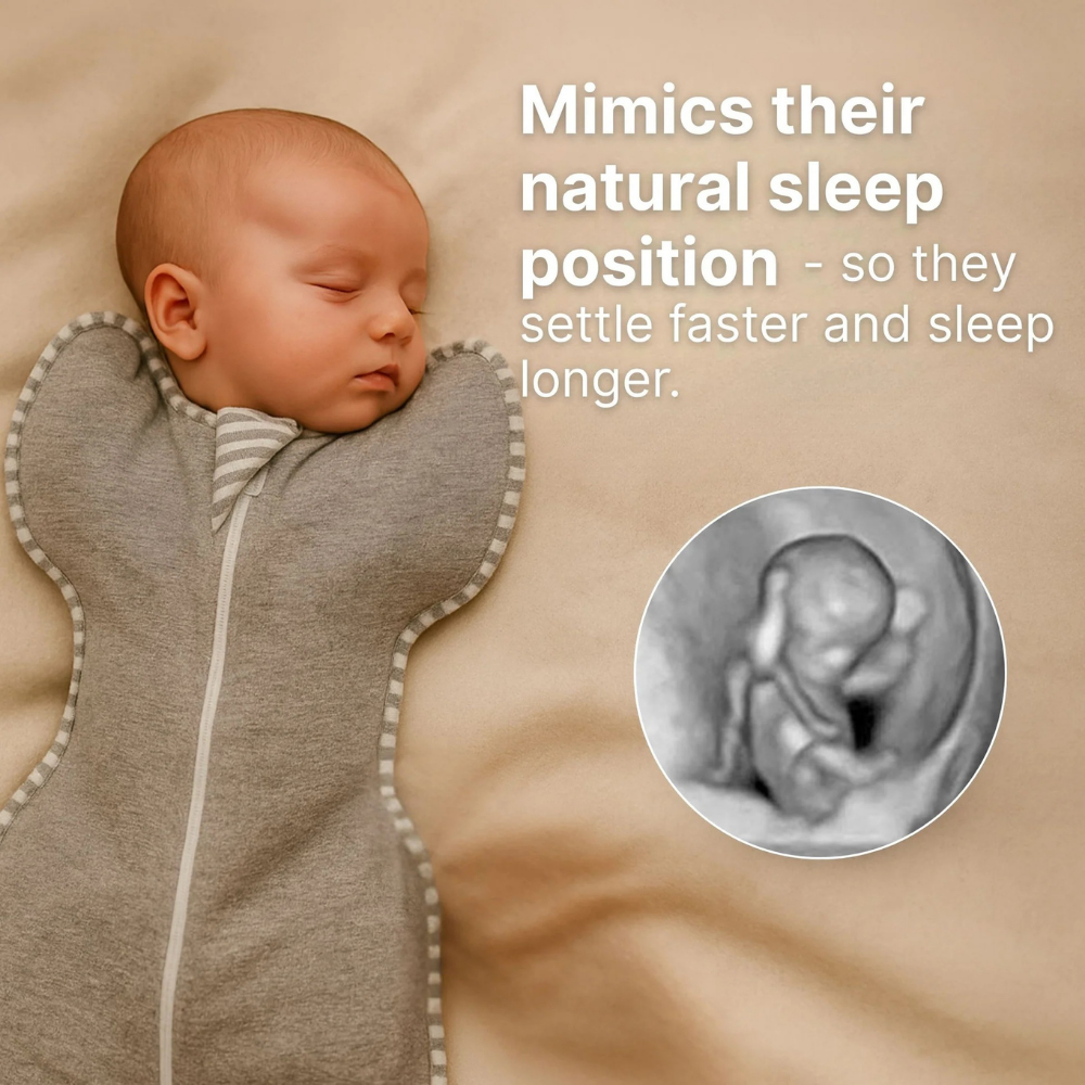 DreamLift Arms-Up Baby Swaddle — Modern Sleep Quality
