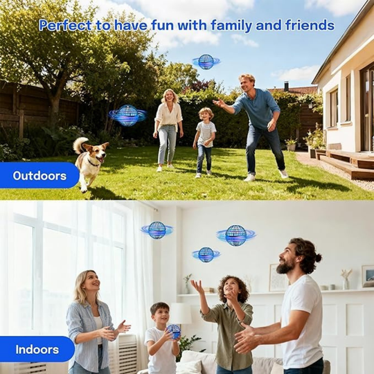 LumaGlide LED Flying Orb Toy — Safe Active Play Fun