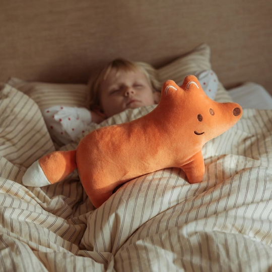 Amber Fox Cuddle Plush Toy — Clean Quality for Kids