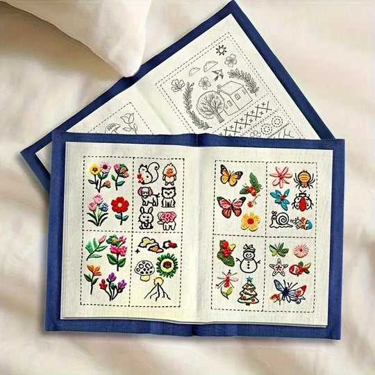 StitchBook Kids Embroidery Craft Kit — Calm Creative Focus