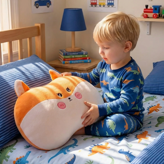 CozyFox Plush Toy for Babies — Clean Calming Fox Comfort