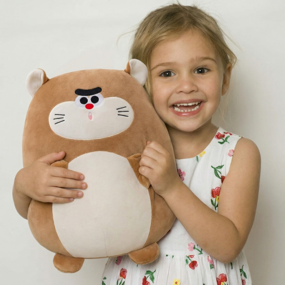 SnuggleBurrow Beaver Plush Toy — Modern Calming Quality