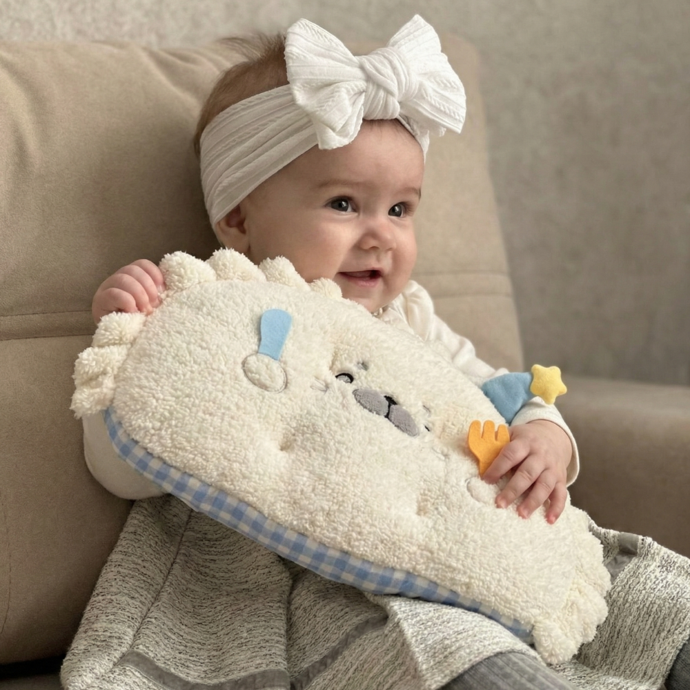 Leonora Modern Seal Plush Toy — Clean Calming Quality for Kids