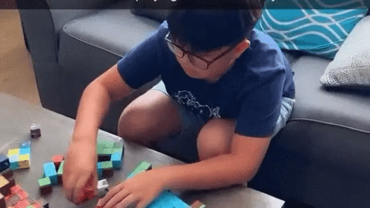 MagnoBuild Magnetic Blocks Kids STEM Toy — Calm Creative Play